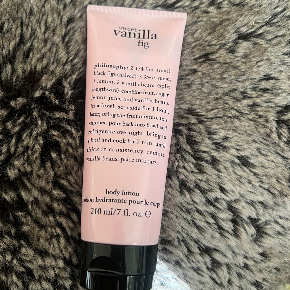 Philosophy Sweet Vanilla Fig Body Lotion 7 oz